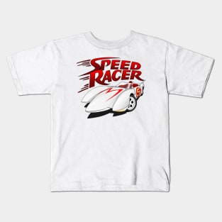 Racer Retro Car Kids T-Shirt